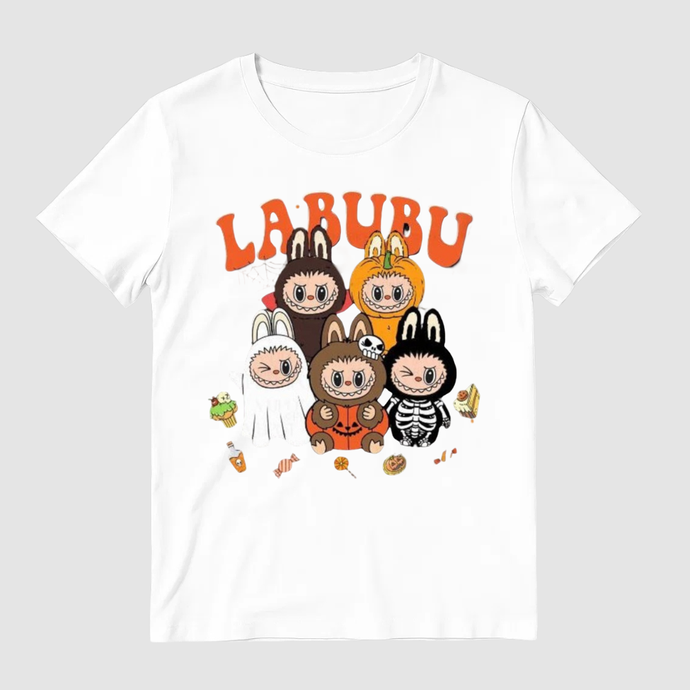 Funny Halloween Labubu T-Shirt