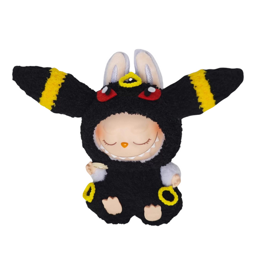 Labubu Cosplay Umbreon Fuzzy Suit