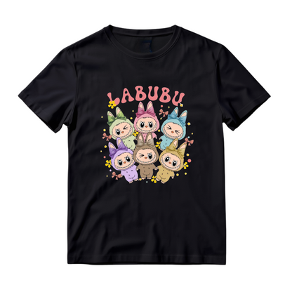 Labubu Shirt, Cute Cartoon Dolls Graphic Teet, Anime Chibi Style Shirt, Matching Friends, Labubu sweatshirt