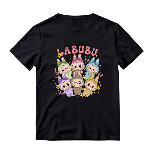 Labubu Shirt, Cute Cartoon Dolls Graphic Teet, Anime Chibi Style Shirt, Matching Friends, Labubu sweatshirt