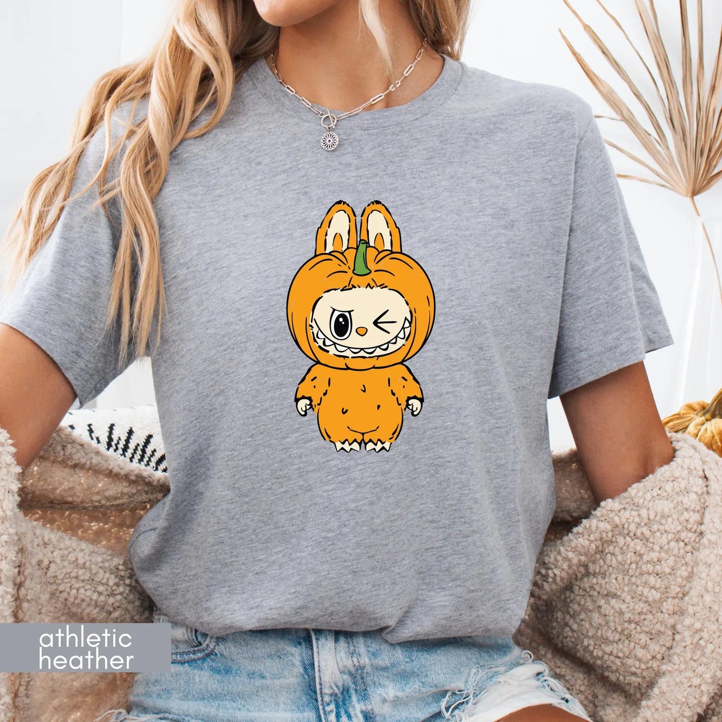 Labubu Halloween Shirt, Spooky Labubu Clothes, Kids Halloween t-shirt, Perfect Halloween Party Gift,Labubu Outfit